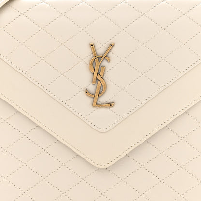 Saint Laurent Lambskin Quilted Mini Gaby Satchel Crema Soft 8 of 11