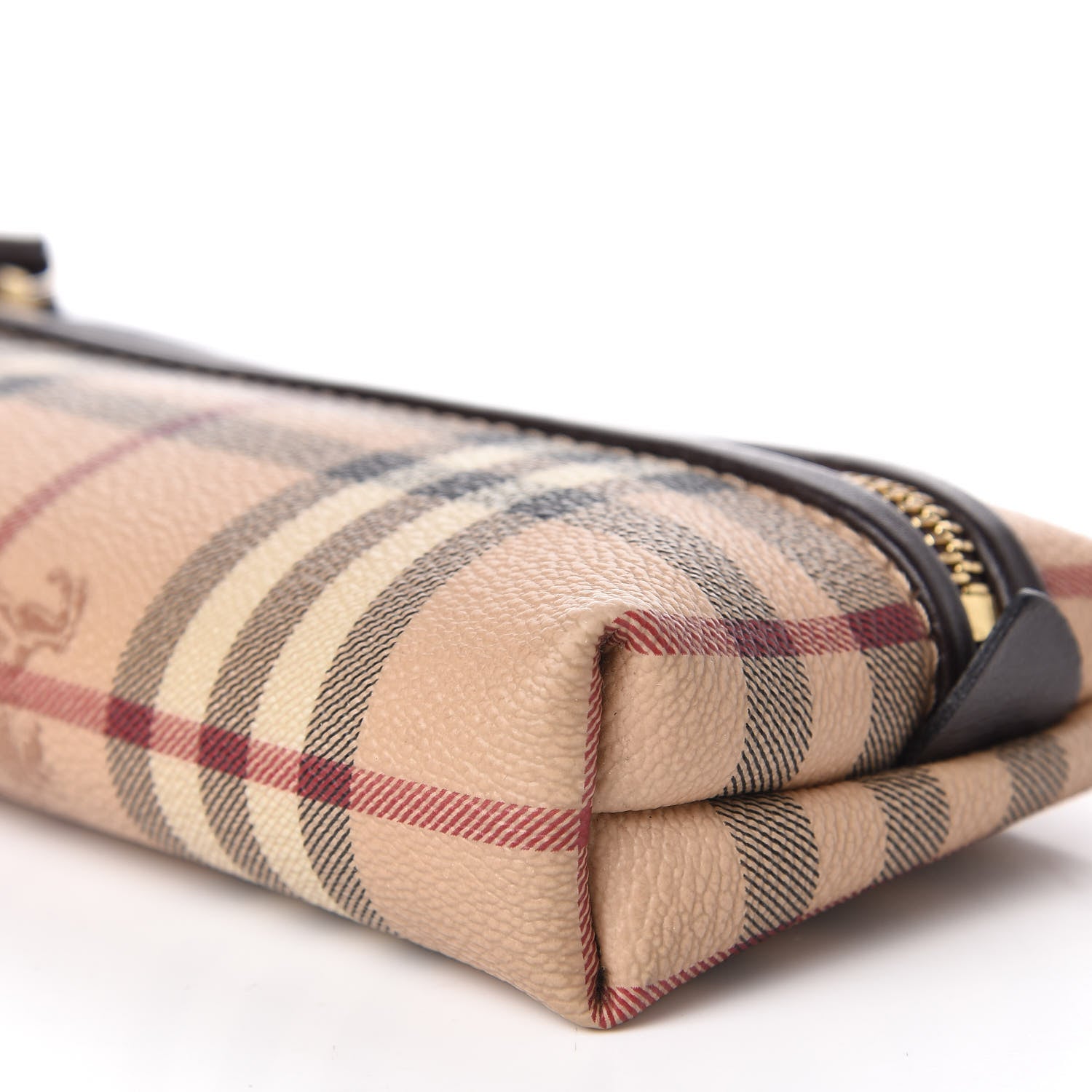 Burberry Haymarket Check Pouch Chocolate 7 of 12
