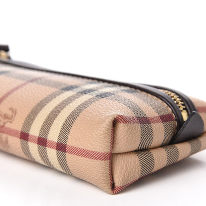 Burberry Haymarket Check Pouch Chocolate 7 of 12
