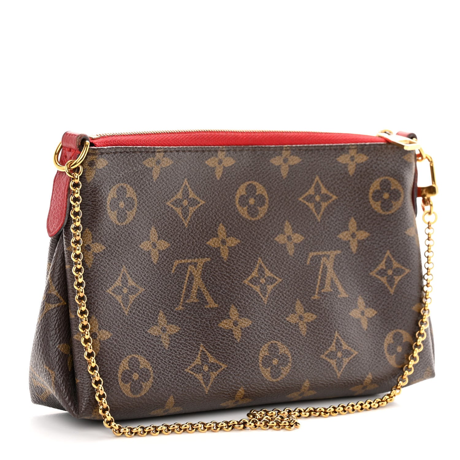 Louis Vuitton Monogram Pallas Clutch Cherry 3 of 11