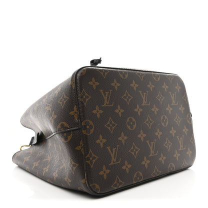 Louis Vuitton Monogram Neonoe MM Black 4 of 10