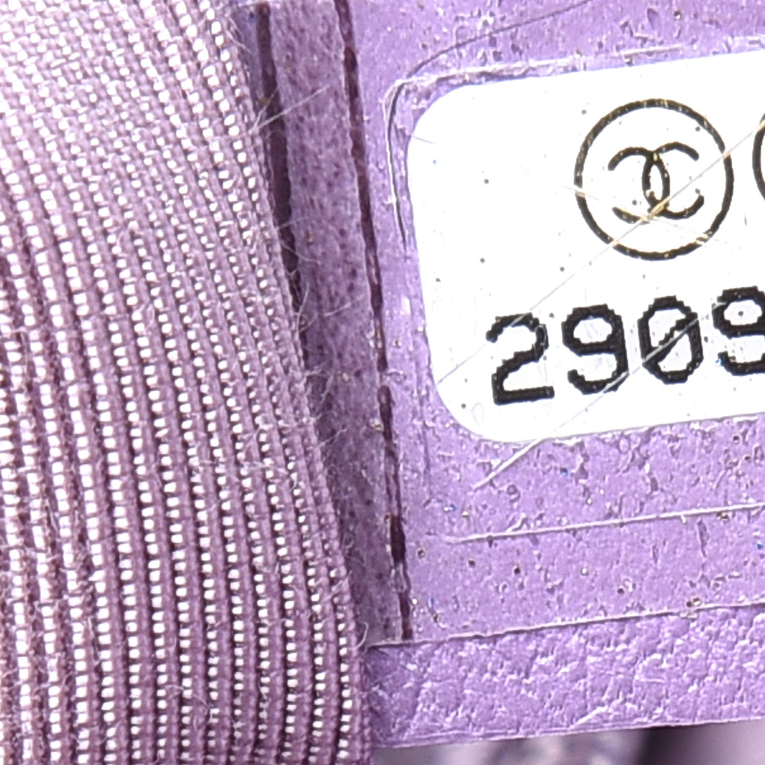 Chanel Jersey Lambskin Quilted Medium 19 Light Flap Purple 6 of 11