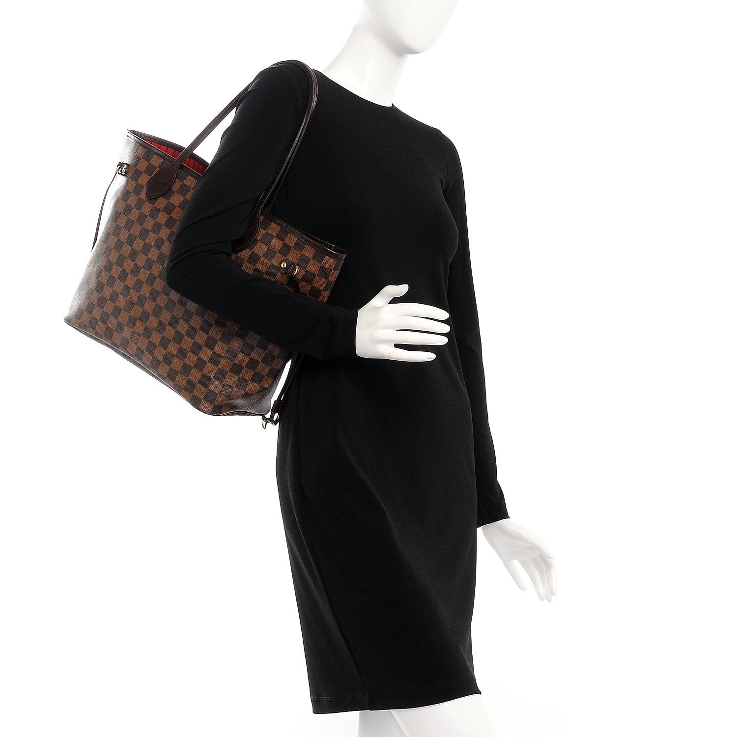 Louis Vuitton Damier Ebene Neo Neverfull MM 2 of 9
