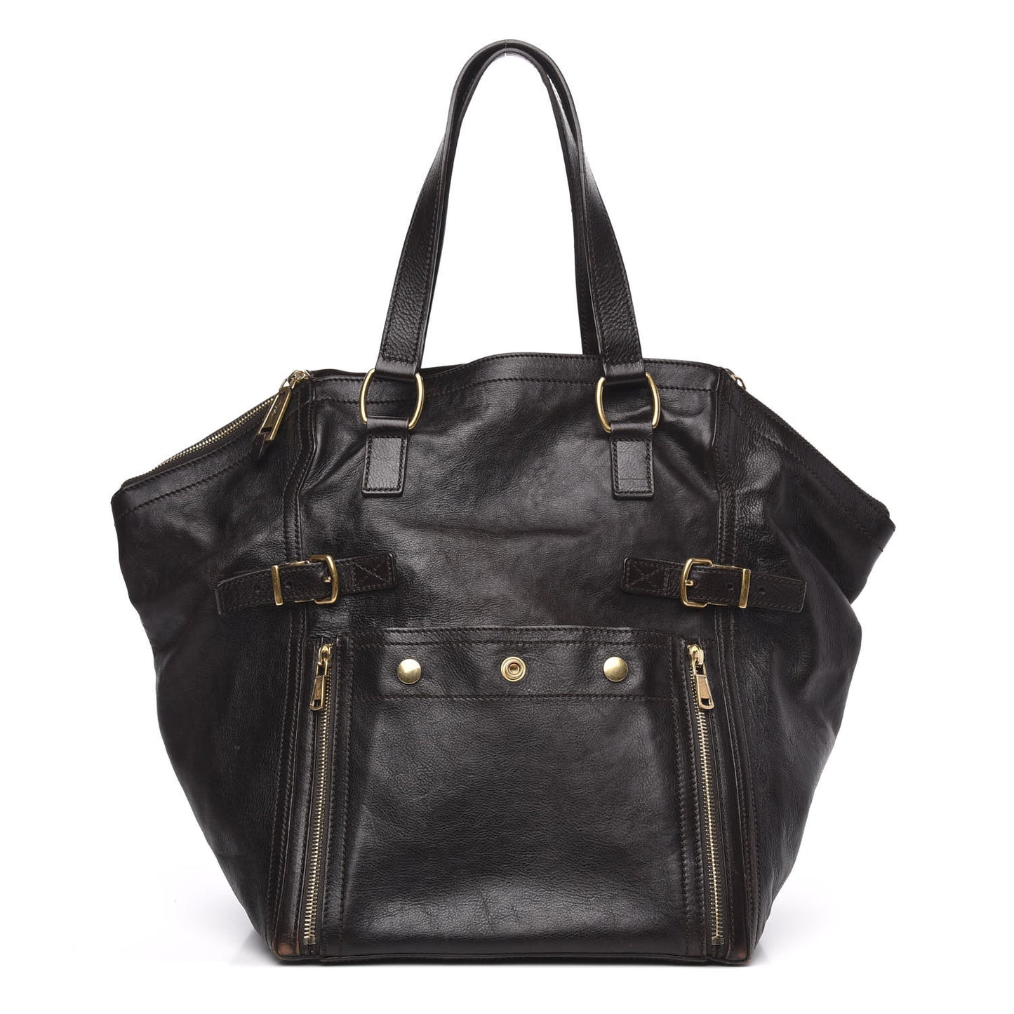 Calfskin Medium Downtown Brown
