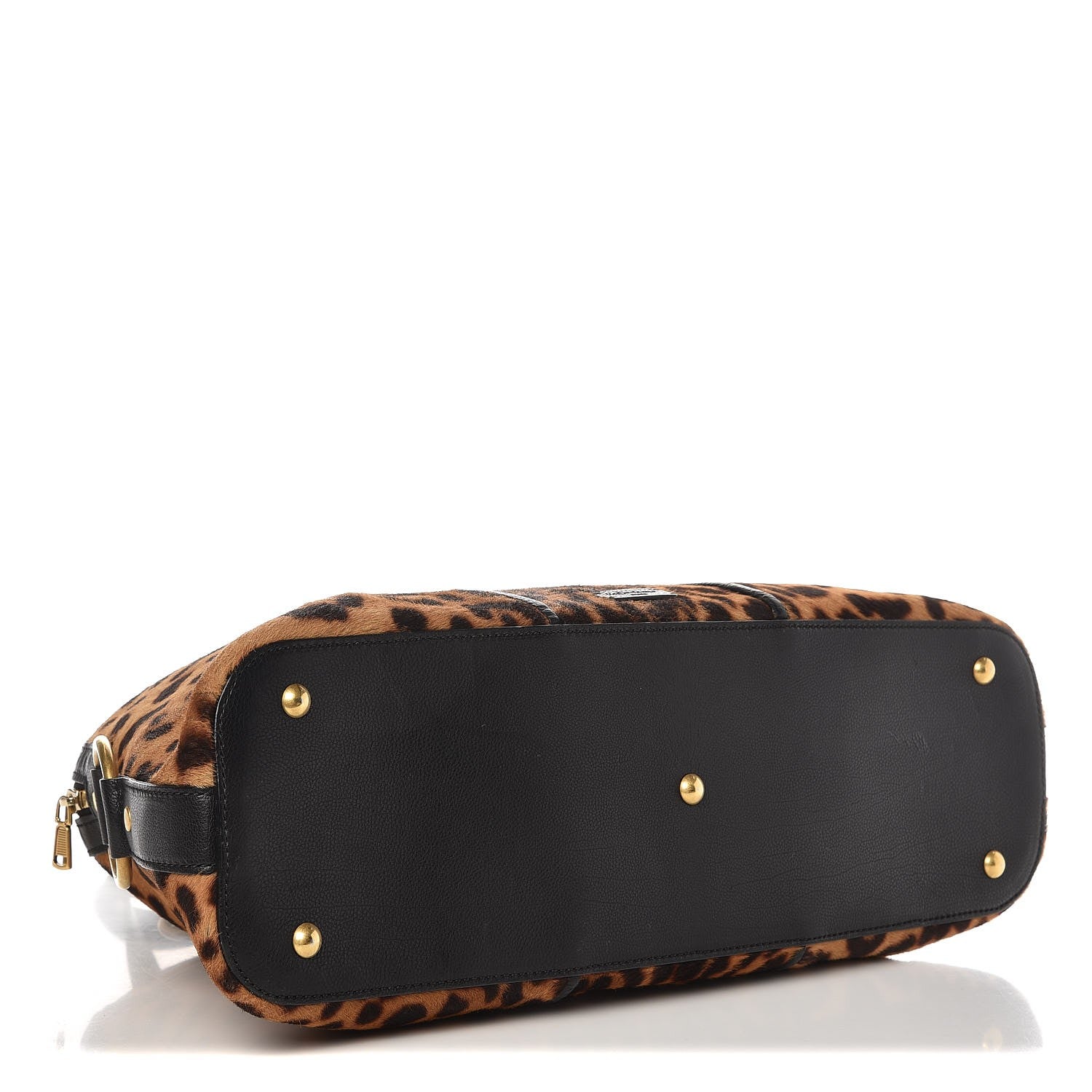 Saint Laurent Calf Hair Printed Large Muse Leopard 4 of 7