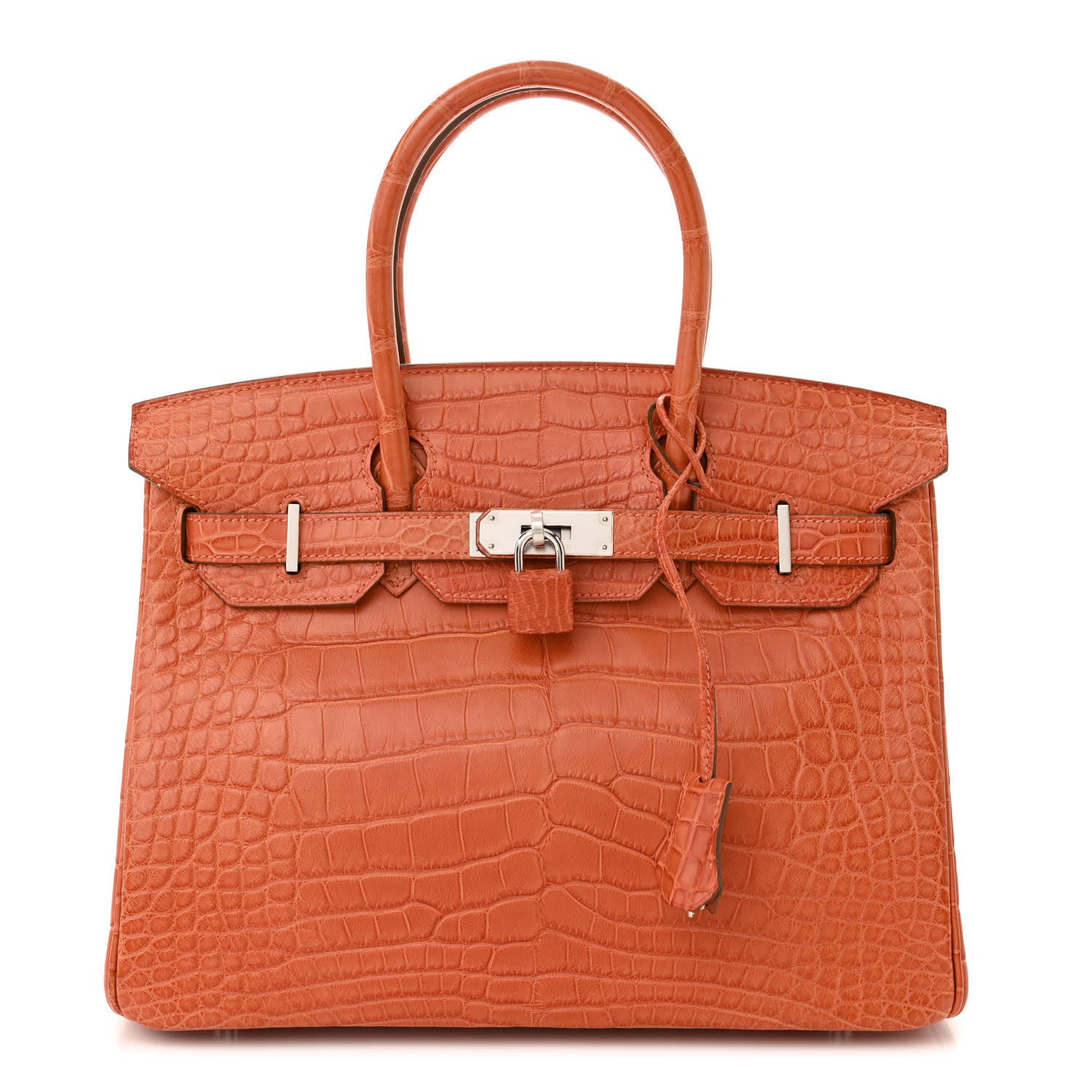 Hermes Matte Alligator Birkin 30 Pain d'Epices 1 of 12