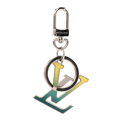 Louis Vuitton LV Spotlight Bag Charm Key Holder Green 1 of 4