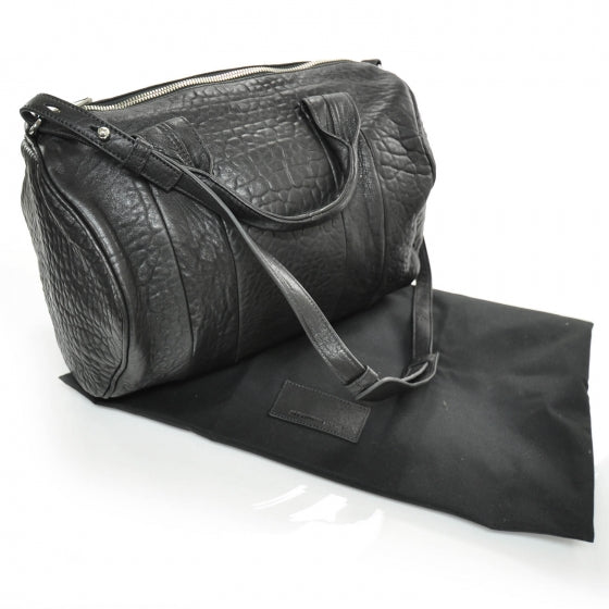 Alexander Wang Leather Rocco w Nickel Hardware Black 3 of 8