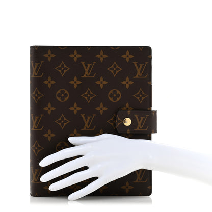 Louis Vuitton Monogram Large Ring Agenda Cover 2 of 8
