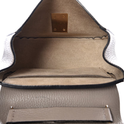 Chloe Grained Lambskin Mini Drew Shoulder Bag Motty Grey 4 of 10