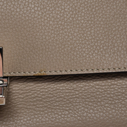 Celine Drummed Calfskin Suede Medium Trapeze Dune 9 of 9