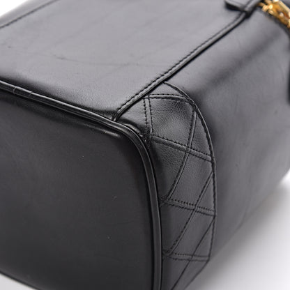 Chanel Lambskin Vanity Cosmetic Case Black 12 of 16