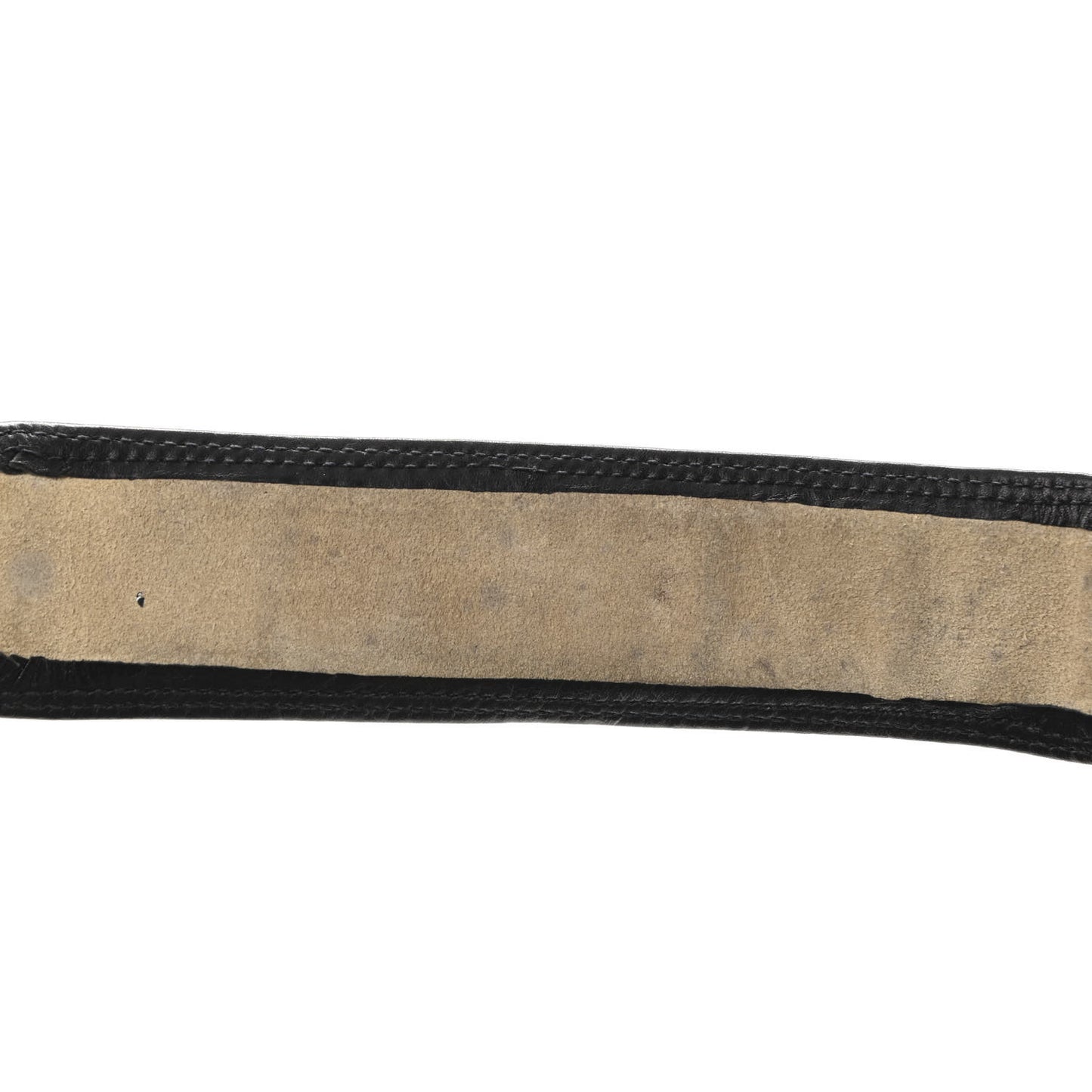 Calfskin Stitched CC Boston Black