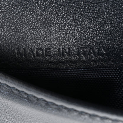 Christian Dior Oblique Saddle Lotus Wallet Blue 8 of 13