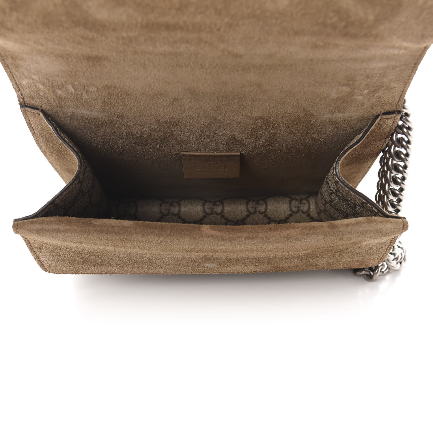 Gucci GG Supreme Monogram Mini Dionysus Shoulder Bag Taupe 6 of 14