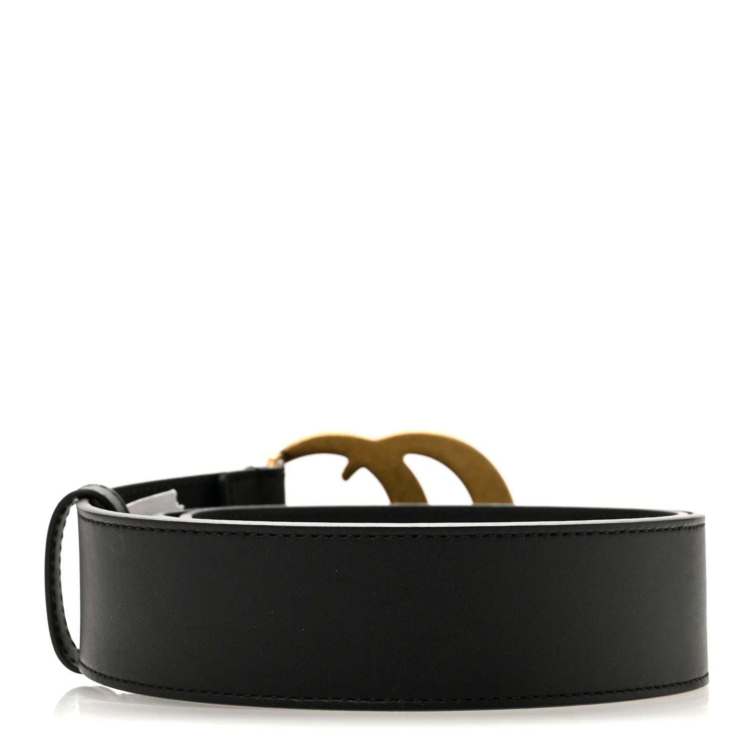 Gucci Calfskin Double G 40mm Belt 80 32 Black 2 of 7