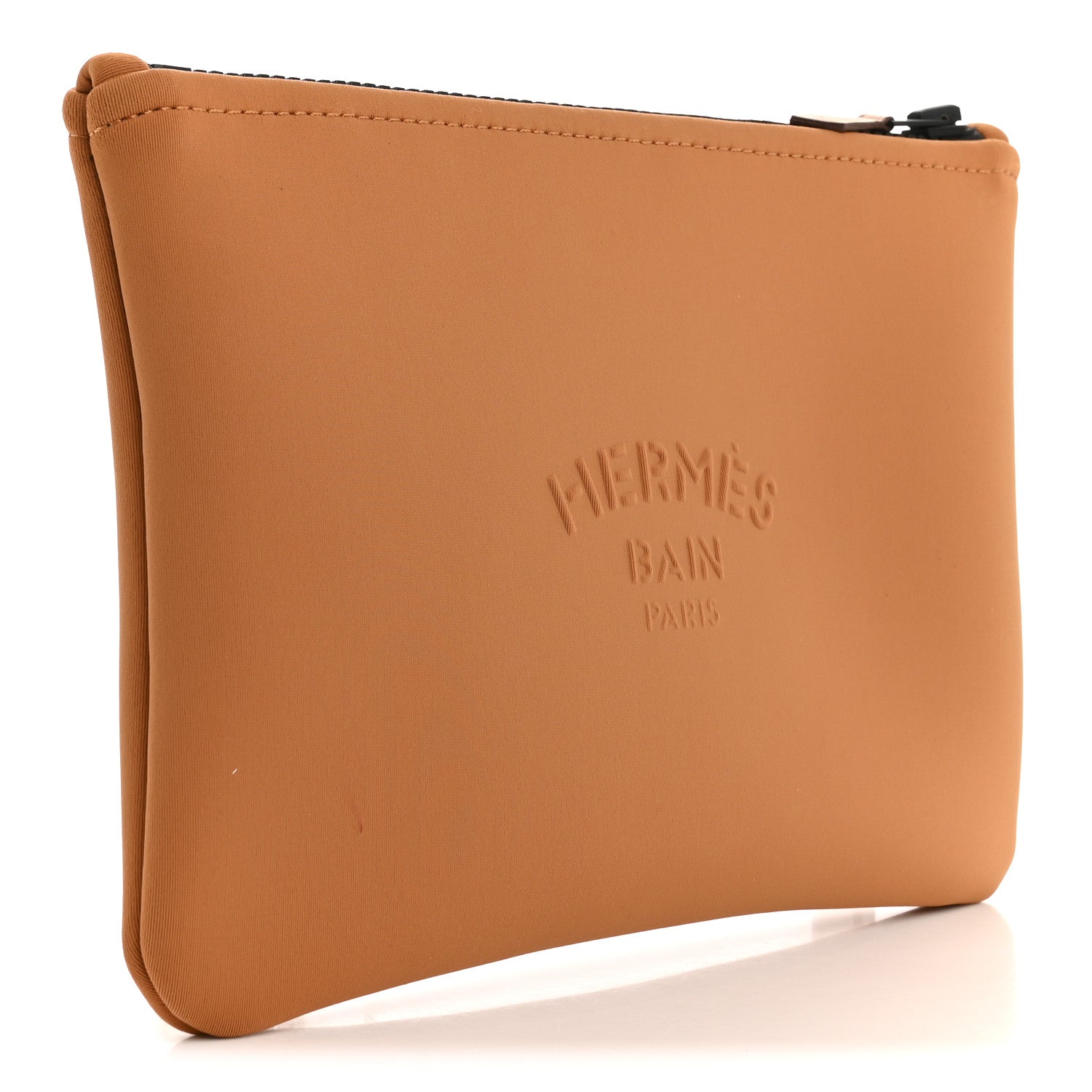 Hermes Neoprene Medium Neobain Maillon Marin Case Caramel 1806022