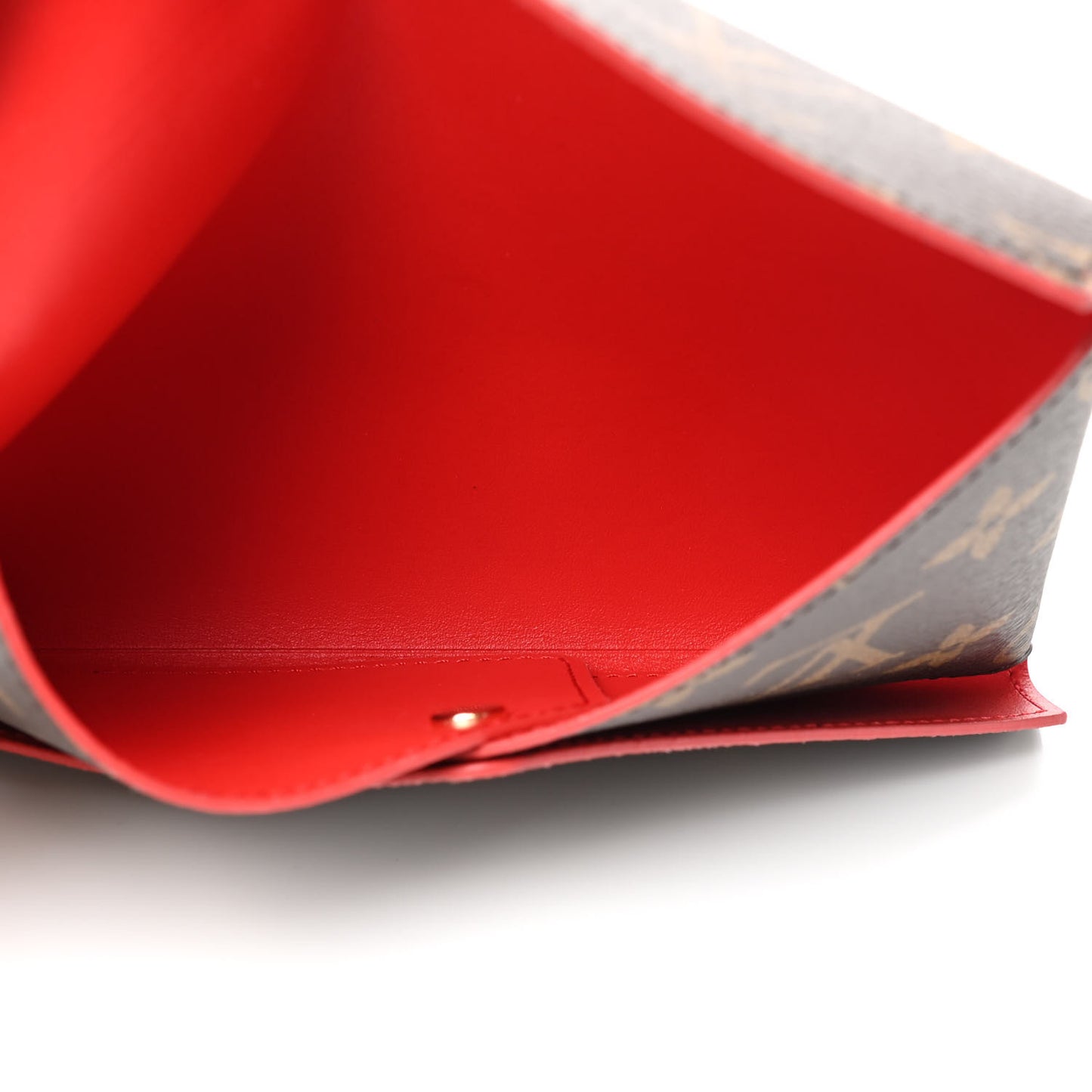 Monogram Medium Kirigami Pochette Insert Coquelicot