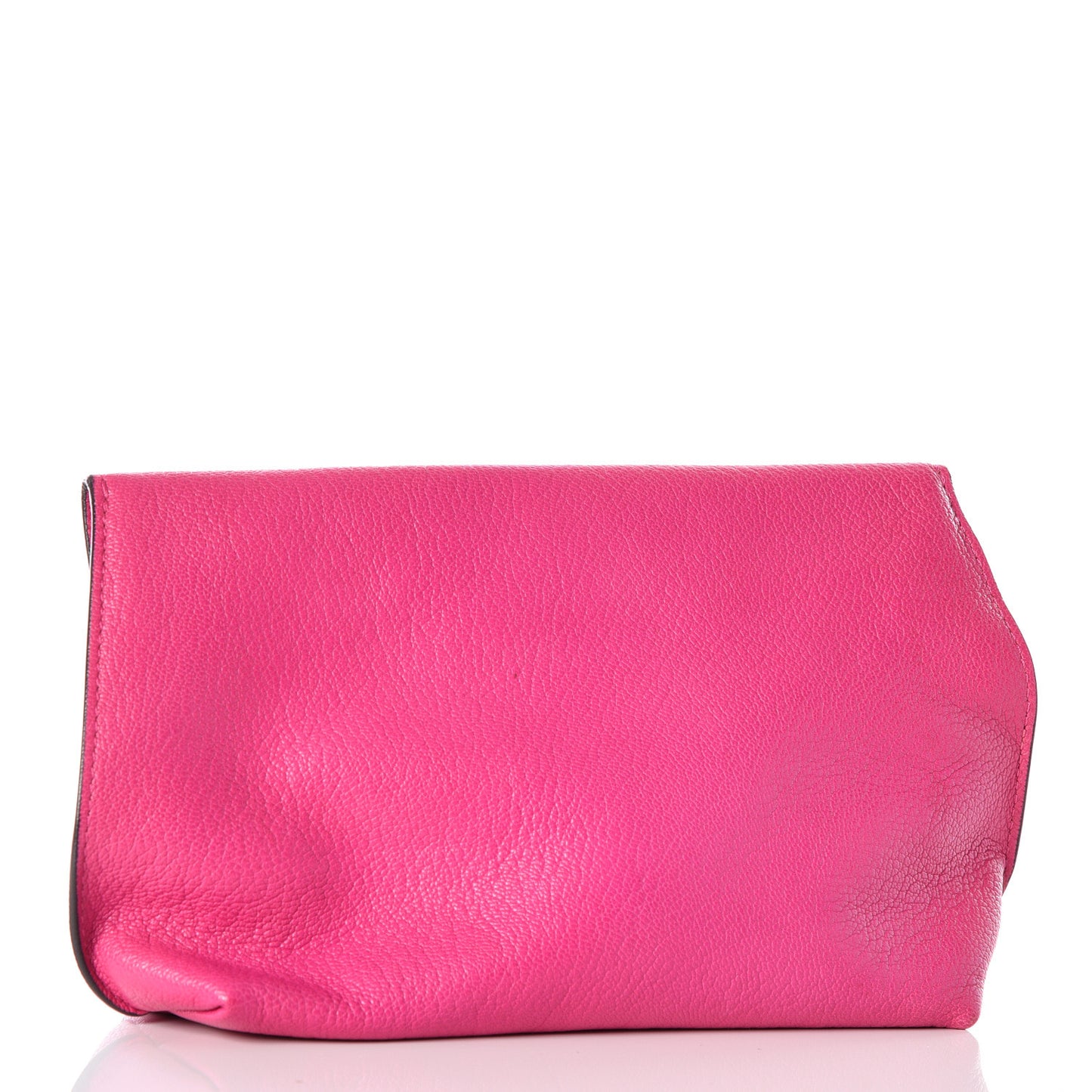 Classic Grain Calfskin Darley Cosmetic Pouch Pink