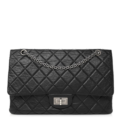 Chanel Aged Calfskin Quilted 2.55 Reissue 227 Flap Black 1 of 11