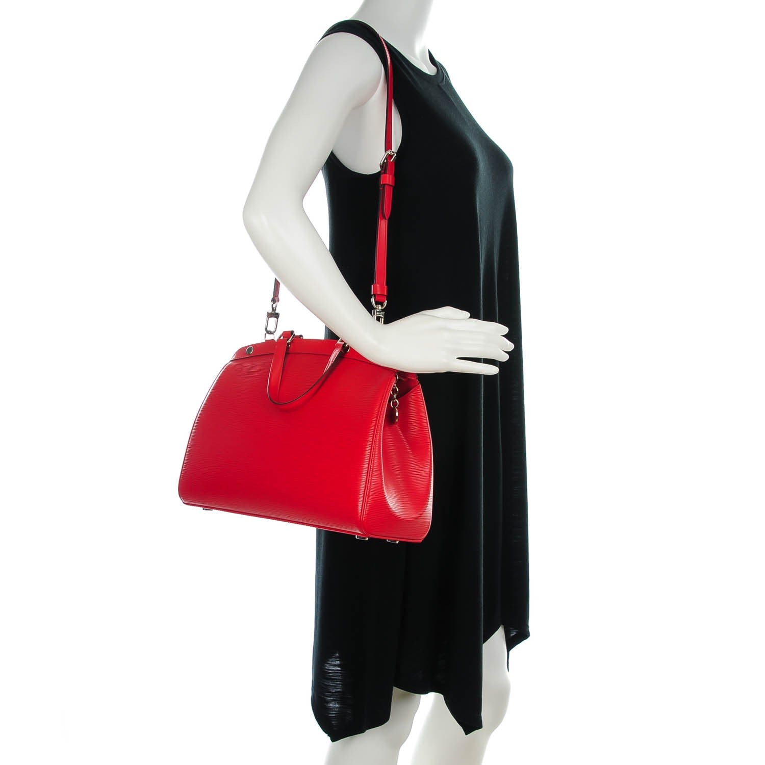 Louis Vuitton Epi Brea MM Coquelicot 2 of 7