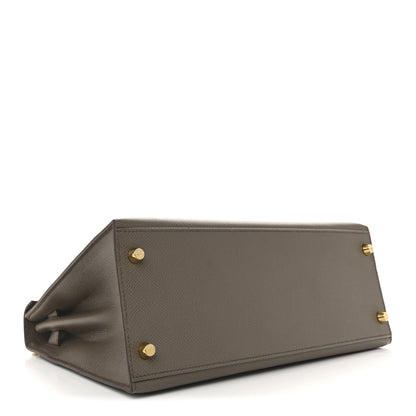 Hermes Epsom Kelly Sellier 28 Etain 4 of 18