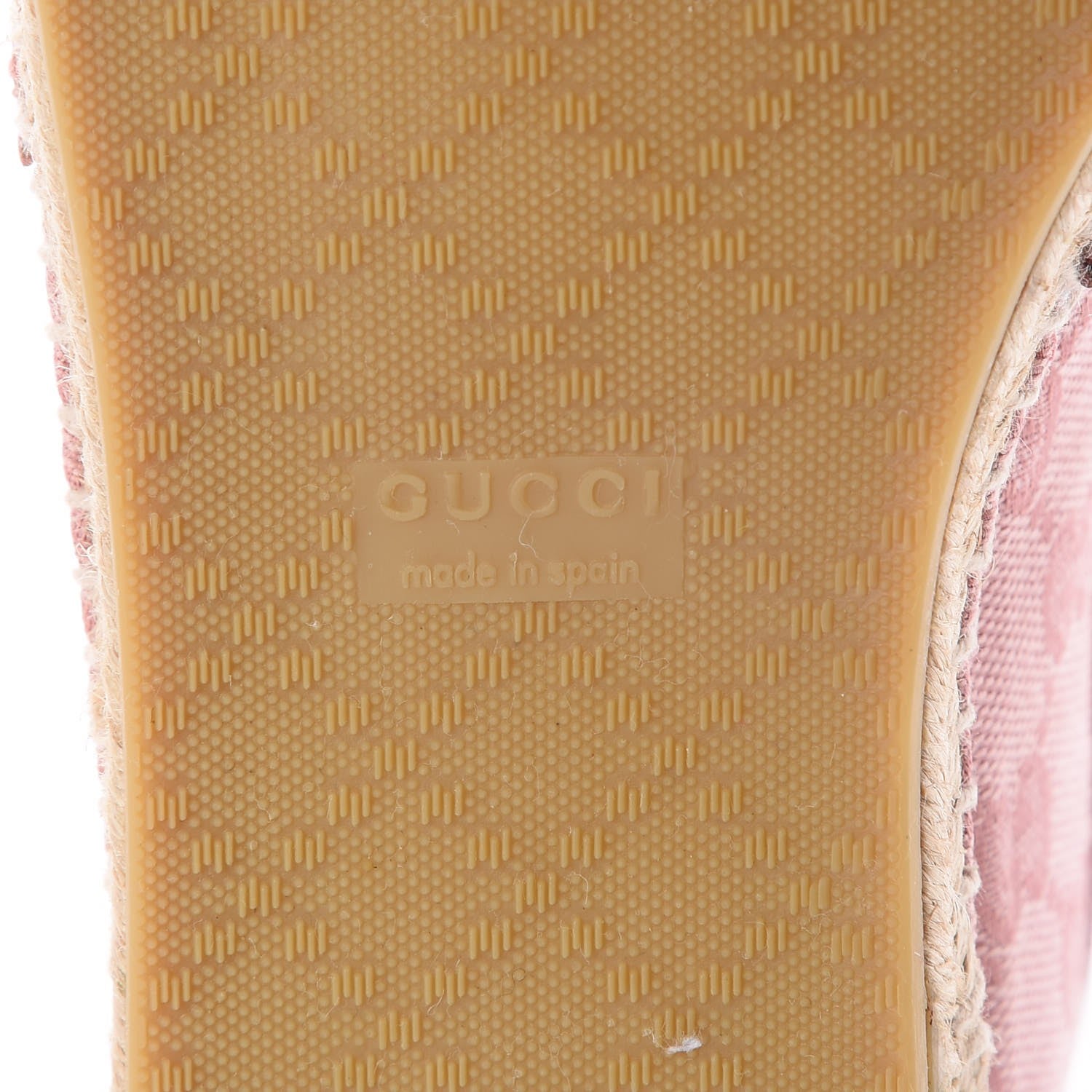 Gucci Monogram Espadrilles 39 Soft Pink 7 of 11