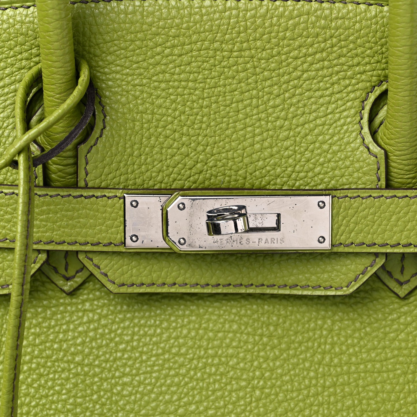 Togo Birkin 30 Vert Anis