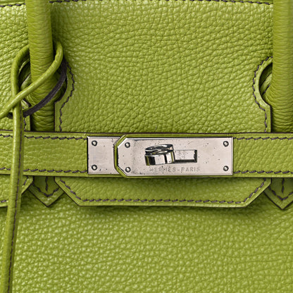 Hermes Togo Birkin 30 Vert Anis 18 of 18