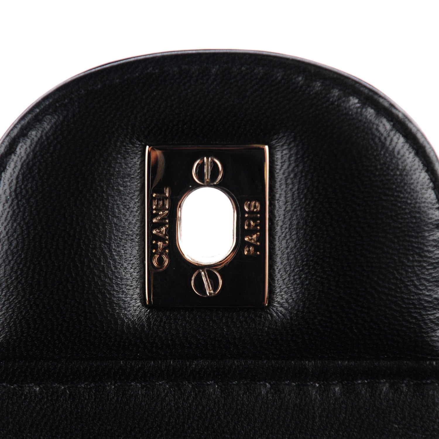 Chanel Distressed Patent Quilted Jumbo Single Flap Black 6 of 8