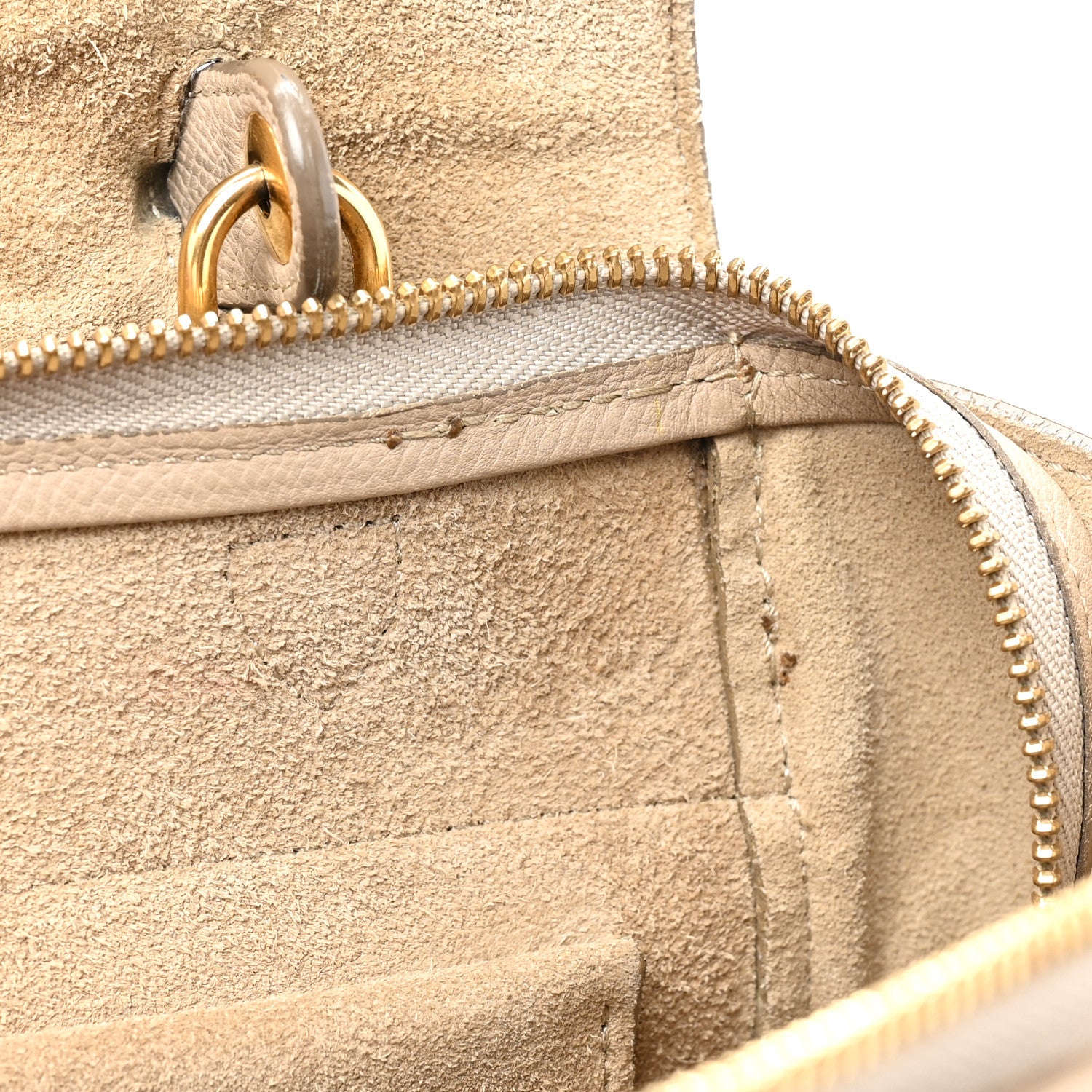Celine Grained Calfskin Mini Belt Bag Light Taupe 12 of 22