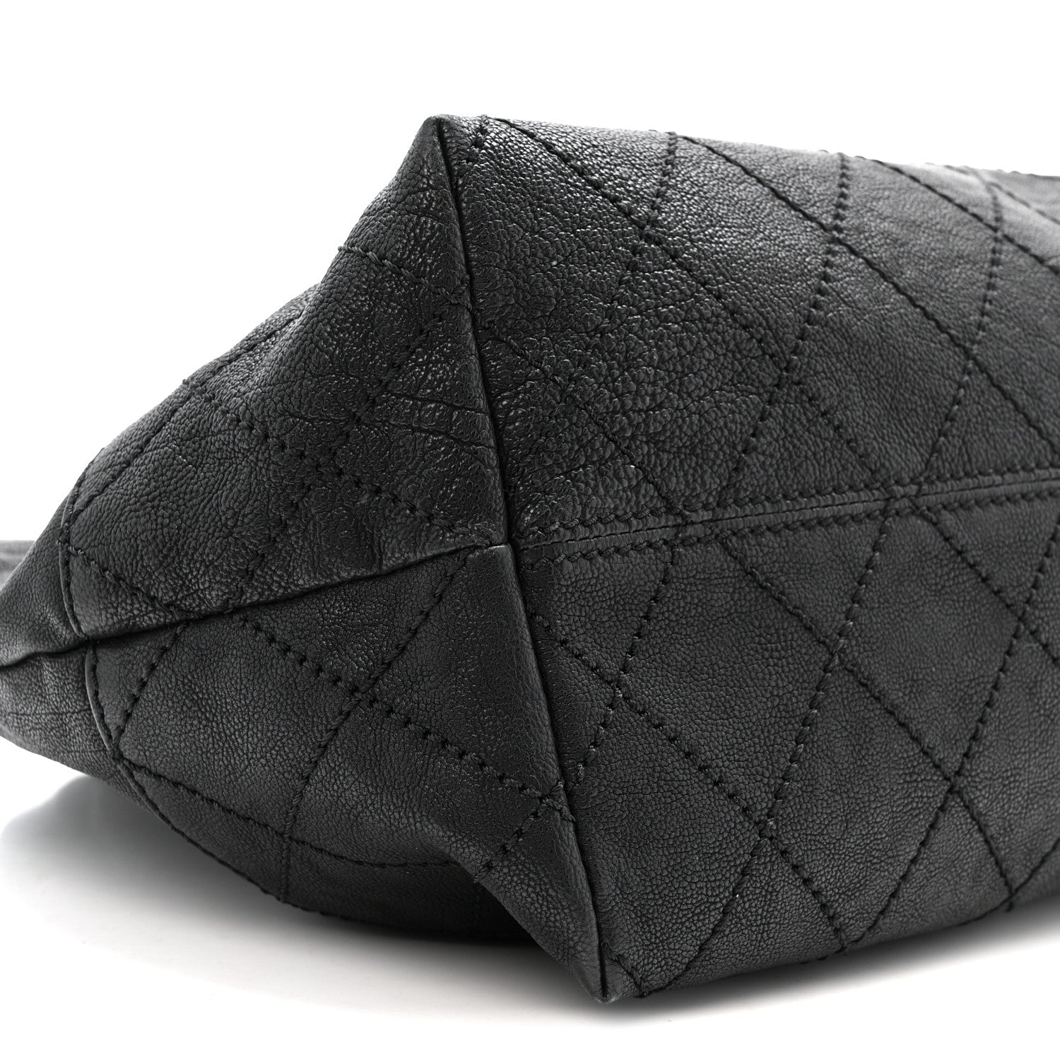 Chanel Calfskin Baby Coco Cabas Black Black 10 of 15