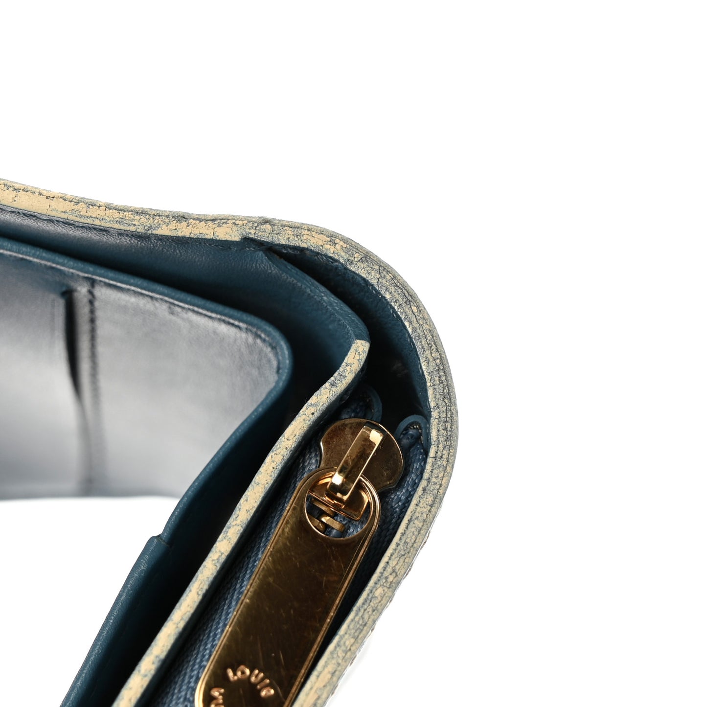 Suhali Compact Zipped Wallet Blue