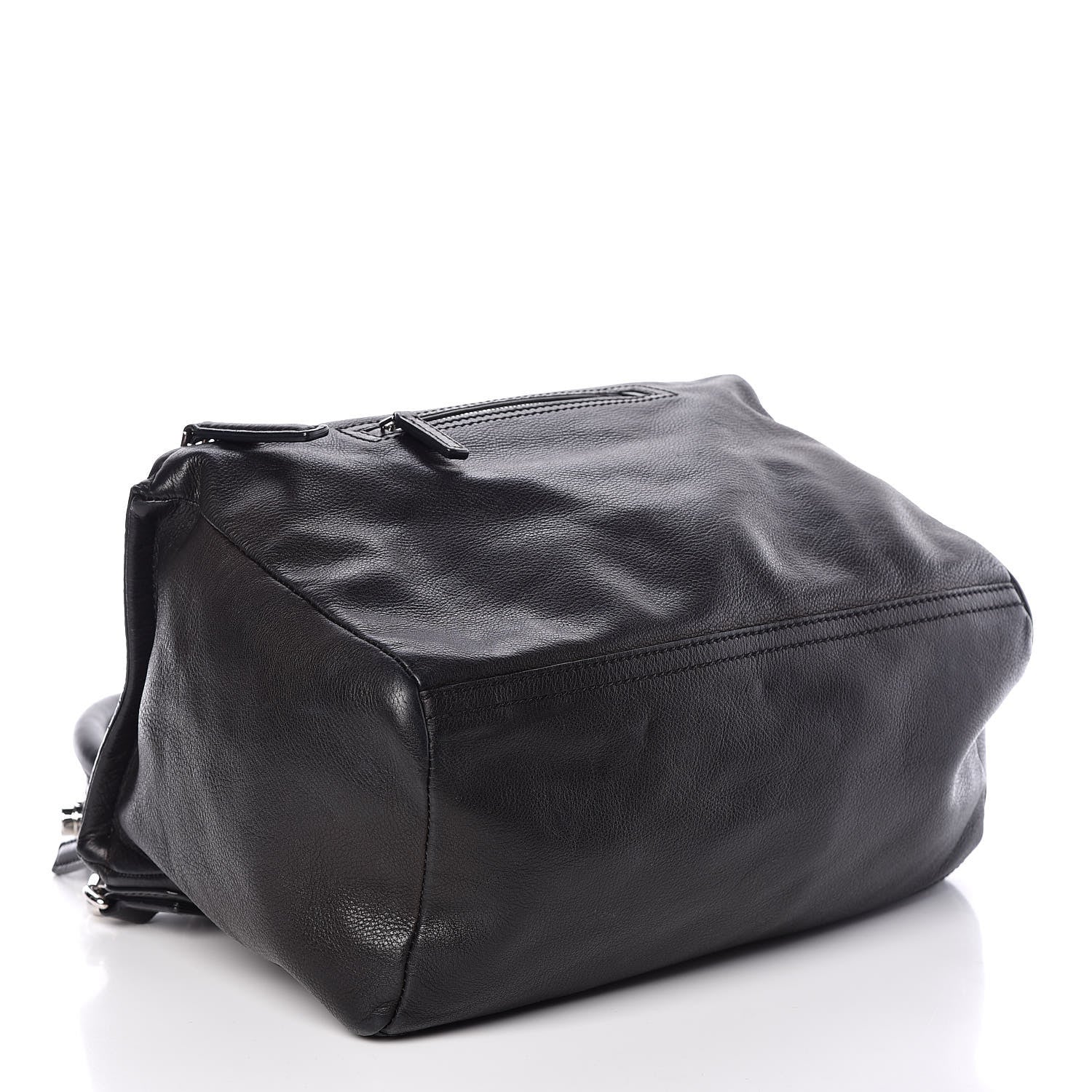 Givenchy Pebbled Calfskin Medium Bolt Stud Pandora Black 5 of 10