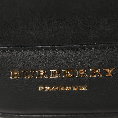 Burberry Prorsum Suede Fringe Bucket Bag Black 7 of 11