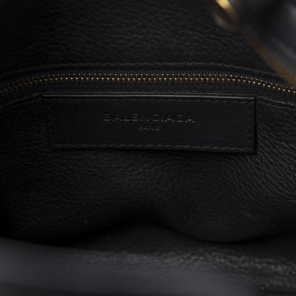 Balenciaga Veau Soyeux Perforated Blackout Hardware S City Black 8 of 9