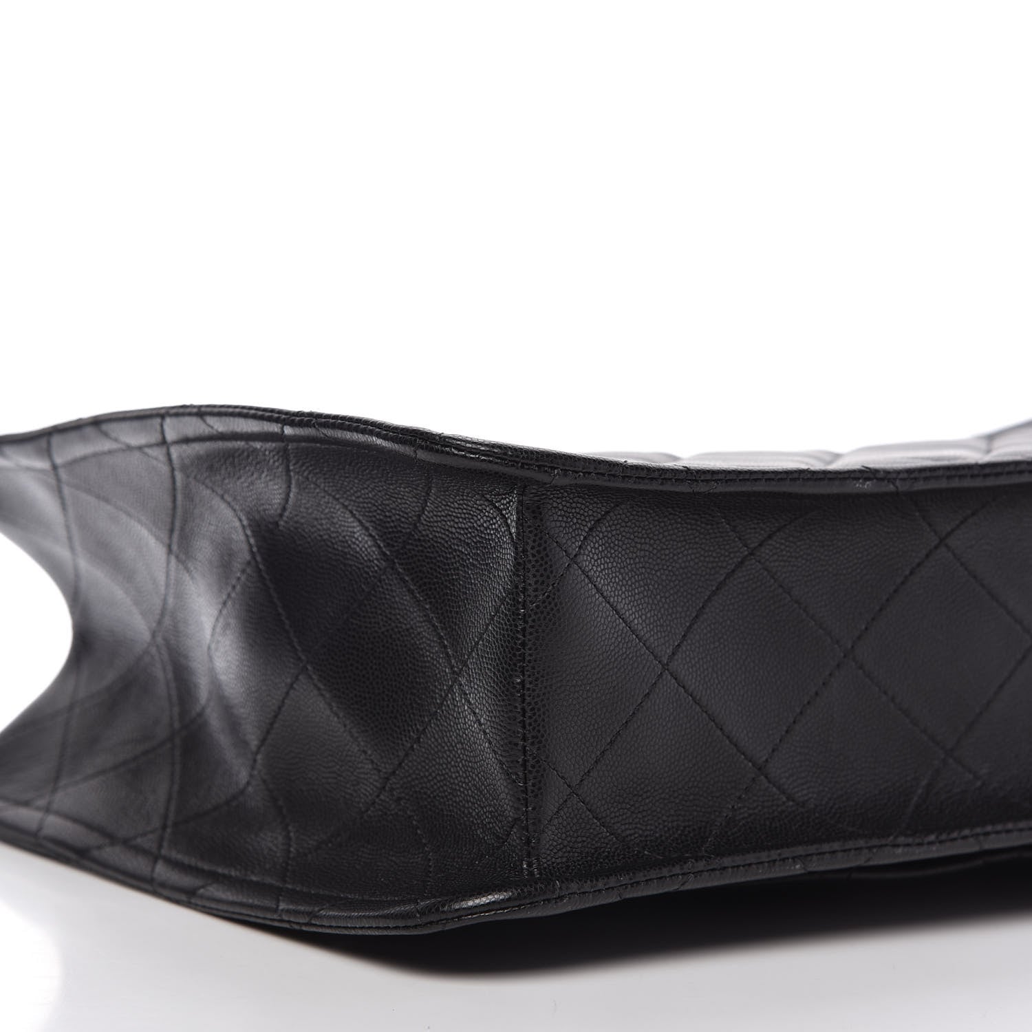 Chanel Caviar Quilted Sweet Classic Shopping Tote Black 6 of 10
