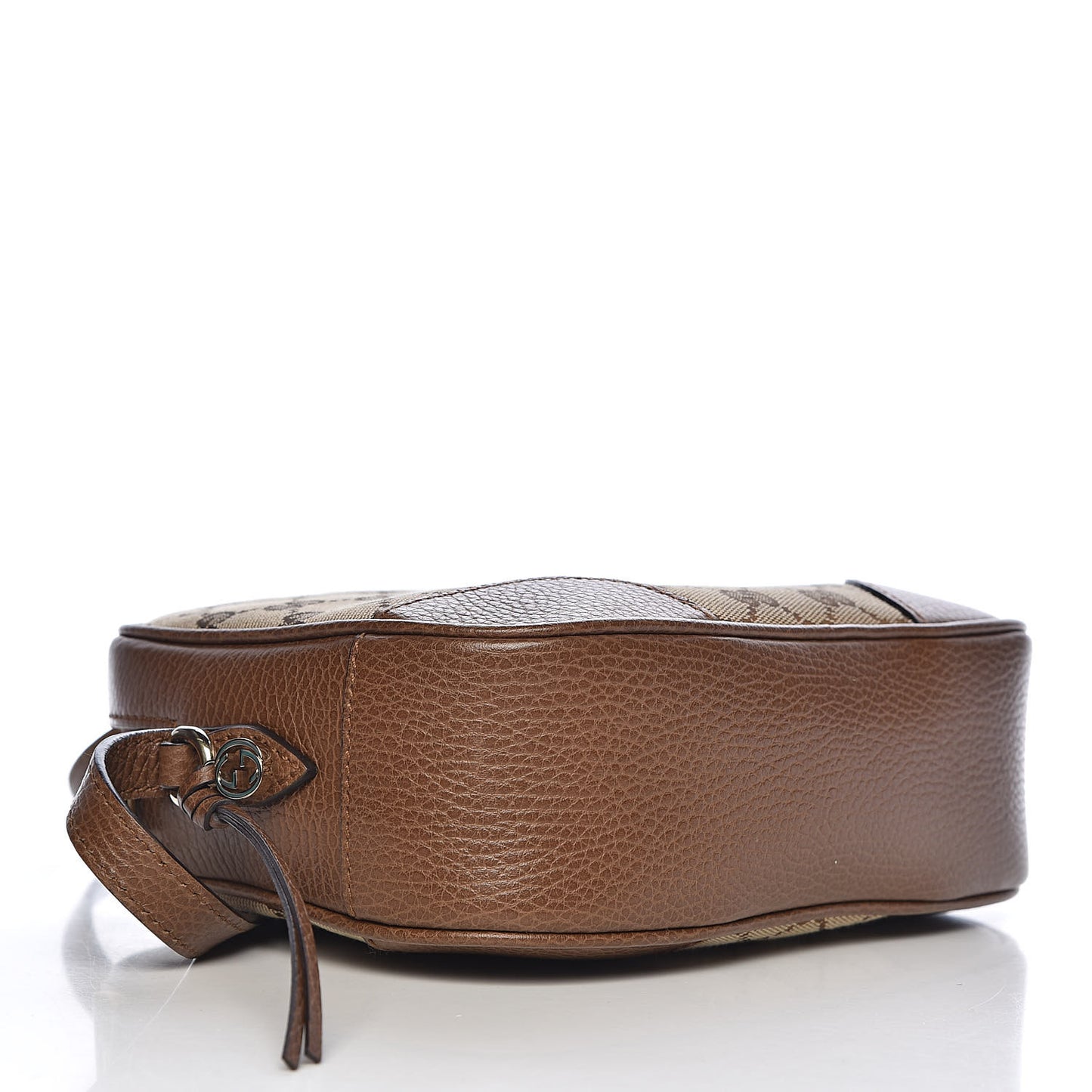 Monogram Mini Bree Messenger Bag Beige Tabacco