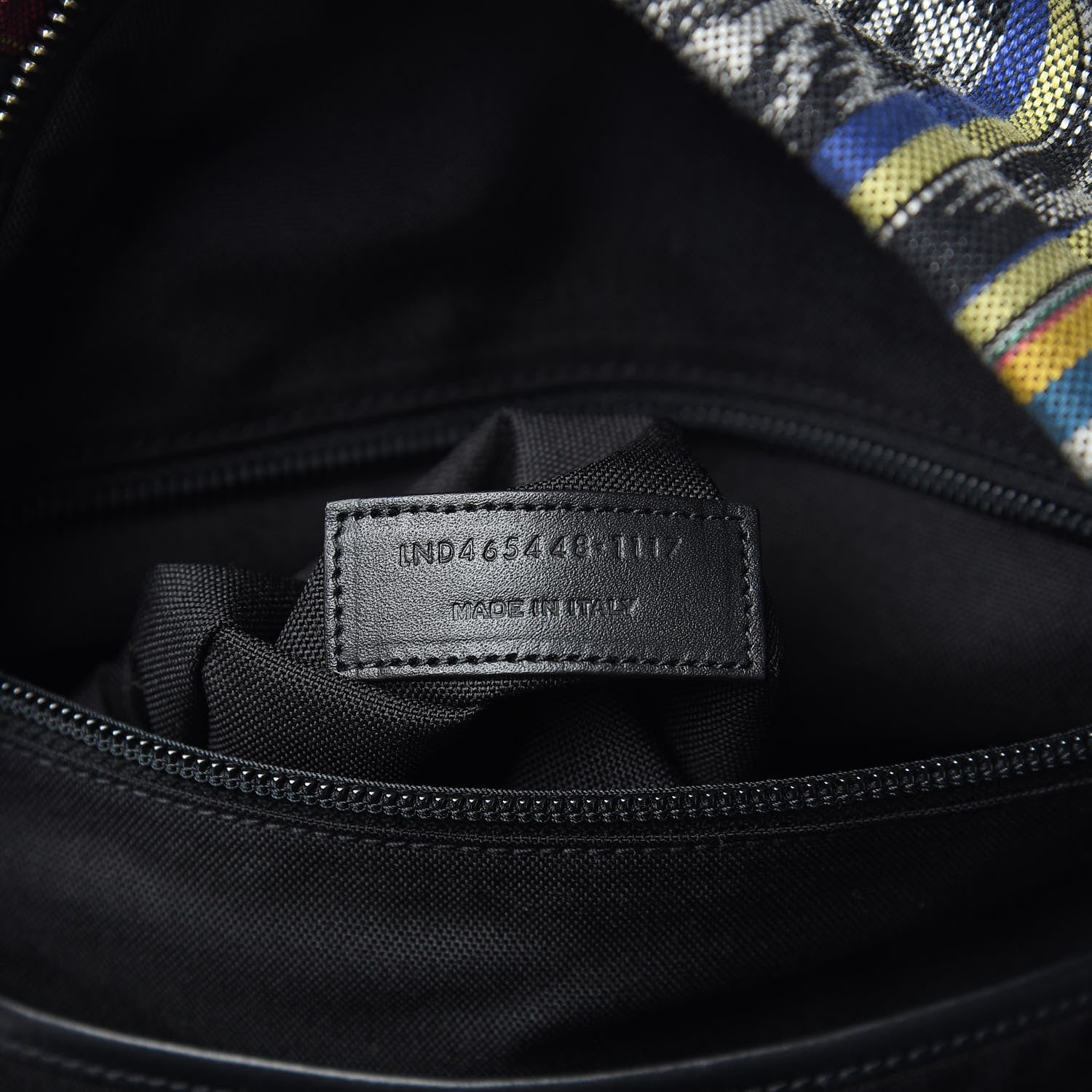 Saint Laurent Canvas Ikat City Backpack Multicolor 7 of 9