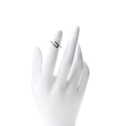 Cartier 18K White Gold Small Juste Un Clou Ring 46 3.75 2 of 5