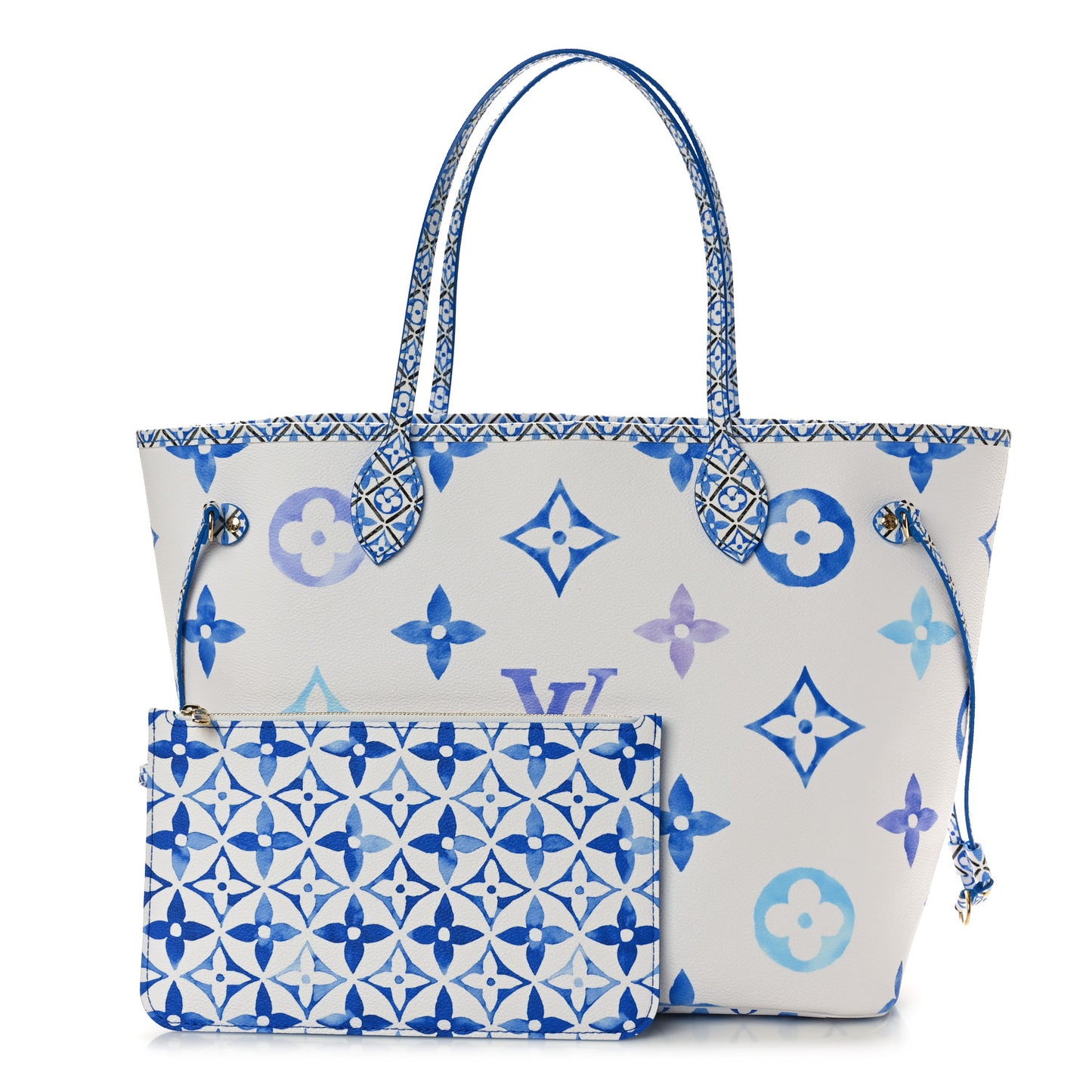 Monogram Giant By The Pool 2.0 Neverfull MM Blue