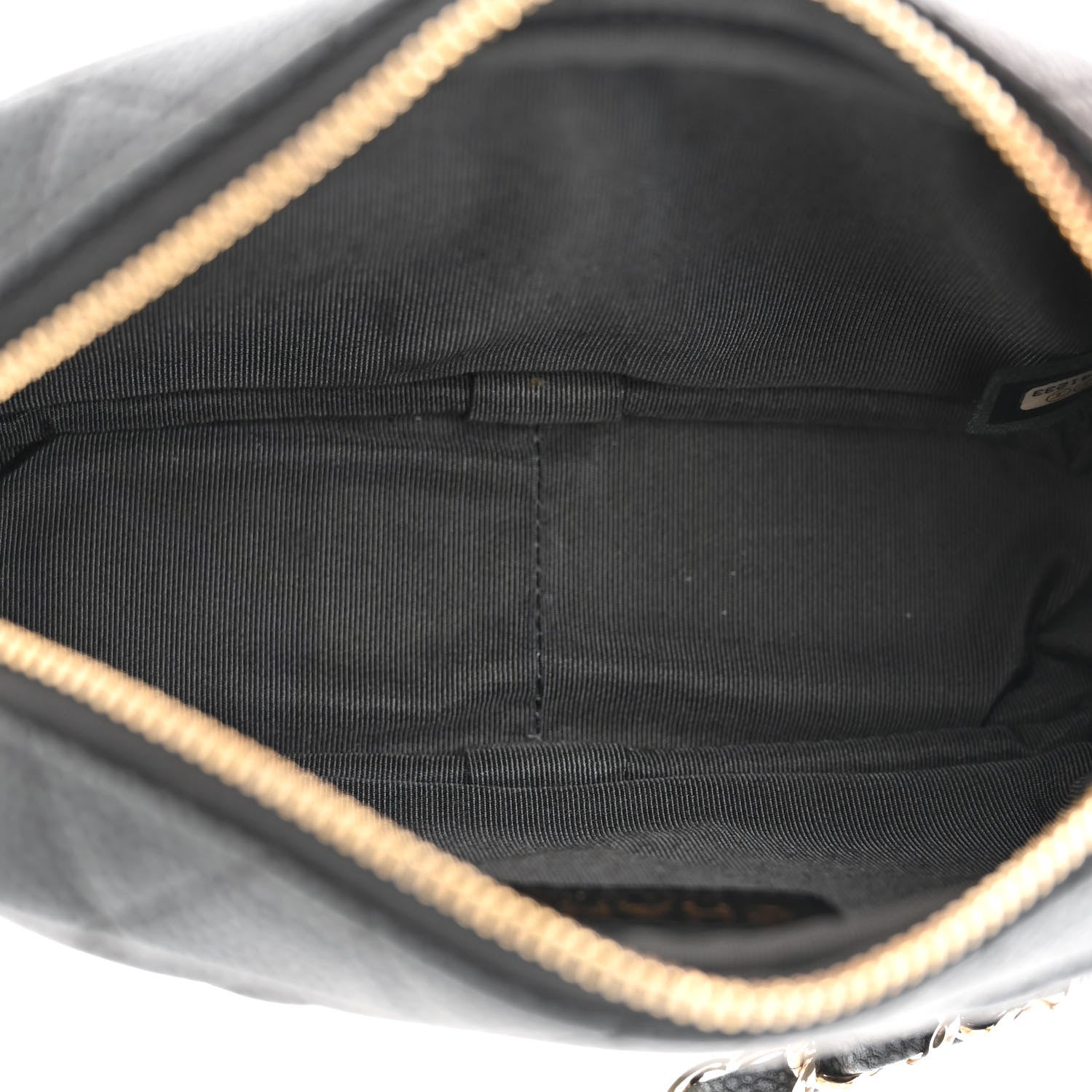Chanel Iridescent Caviar Quilted Mini Coco Tassel Camera Case Black 5 of 11