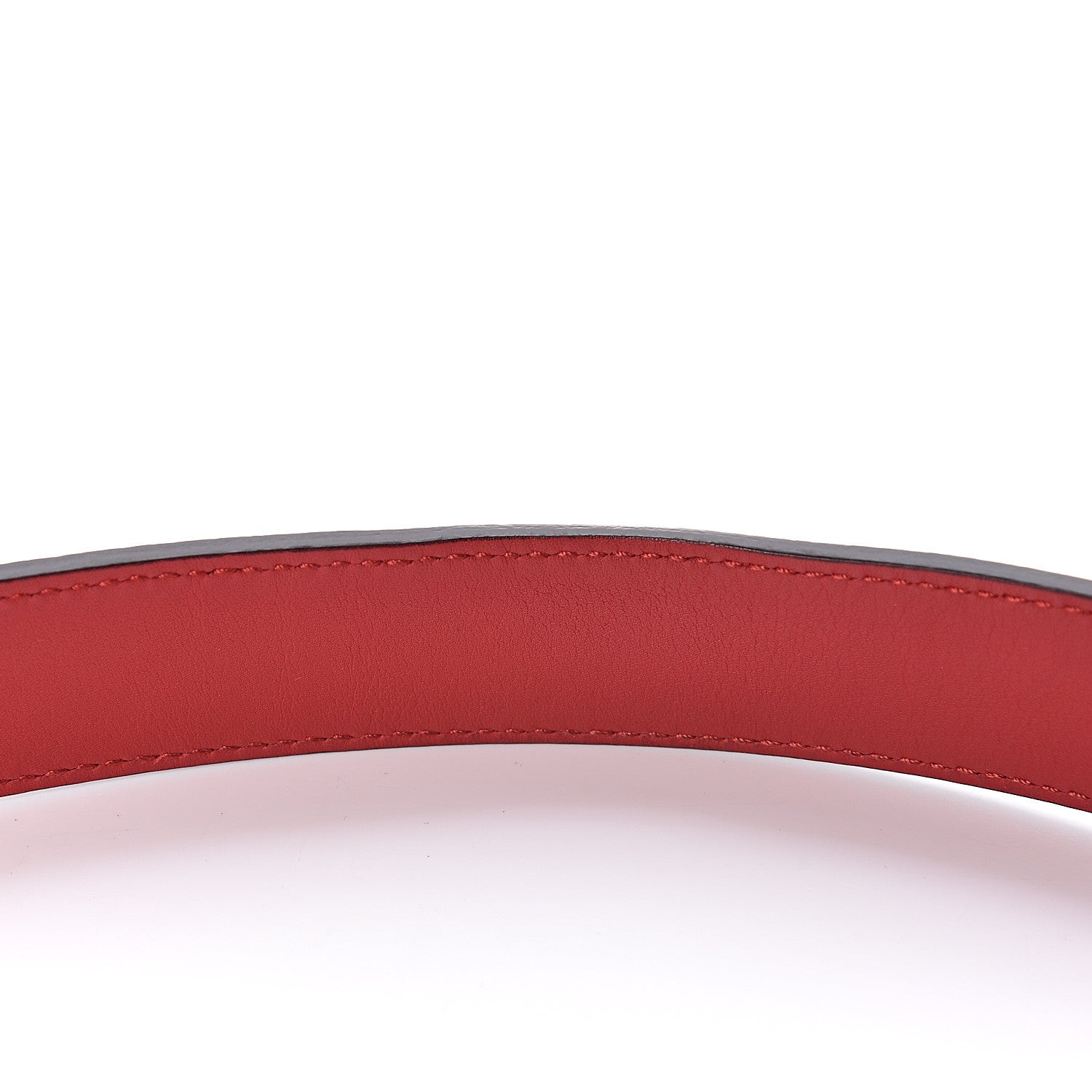 Gucci Textured Calfskin Dionysus 30mm Belt 95 38 Hibiscus Red 6 of 8