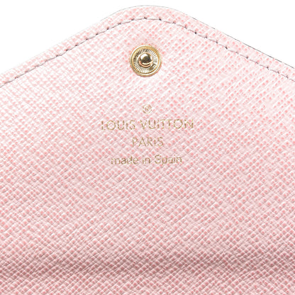 Louis Vuitton Monogram Josephine Wallet Rose Ballerine 8 of 13