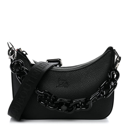 Christian Louboutin Calfskin Mini Loubila Chain Shoulder Bag Black 1 of 11