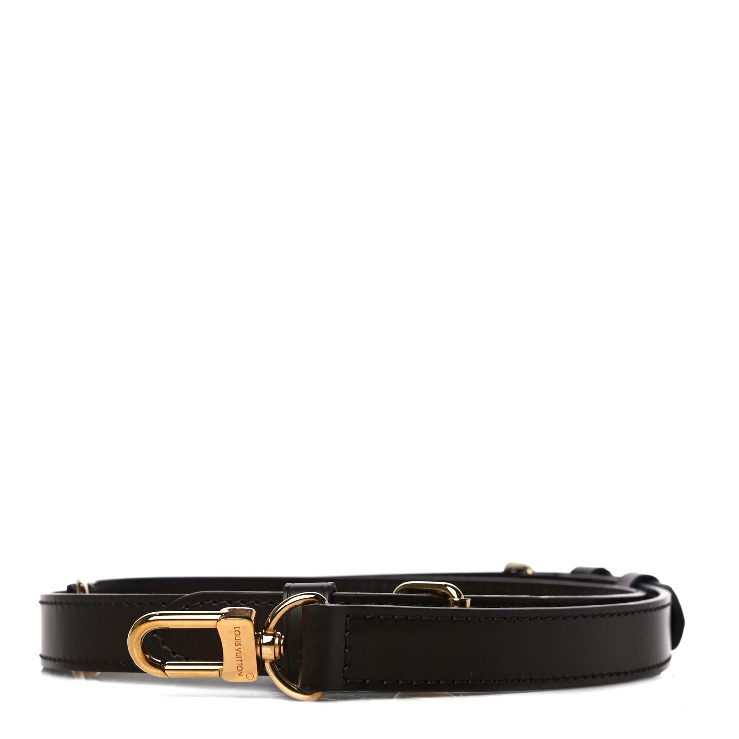 Louis Vuitton Calfskin Adjustable Speedy Bandouliere Shoulder Strap Brown 2 of 9