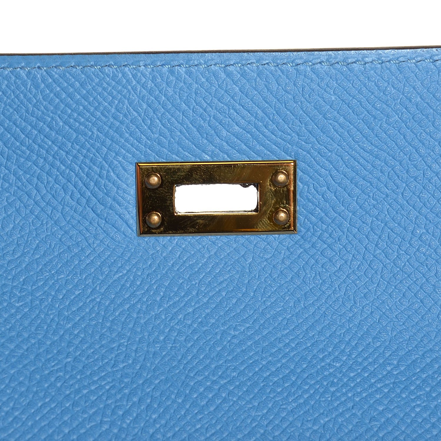 Hermes Epsom Kelly Sellier 25 Bleu Paradis 13 of 22