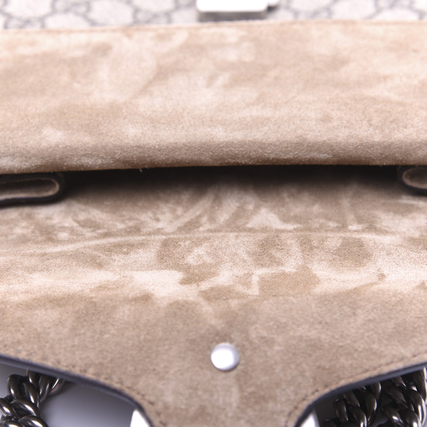 GG Supreme Monogram Mini Dionysus Shoulder Bag Taupe