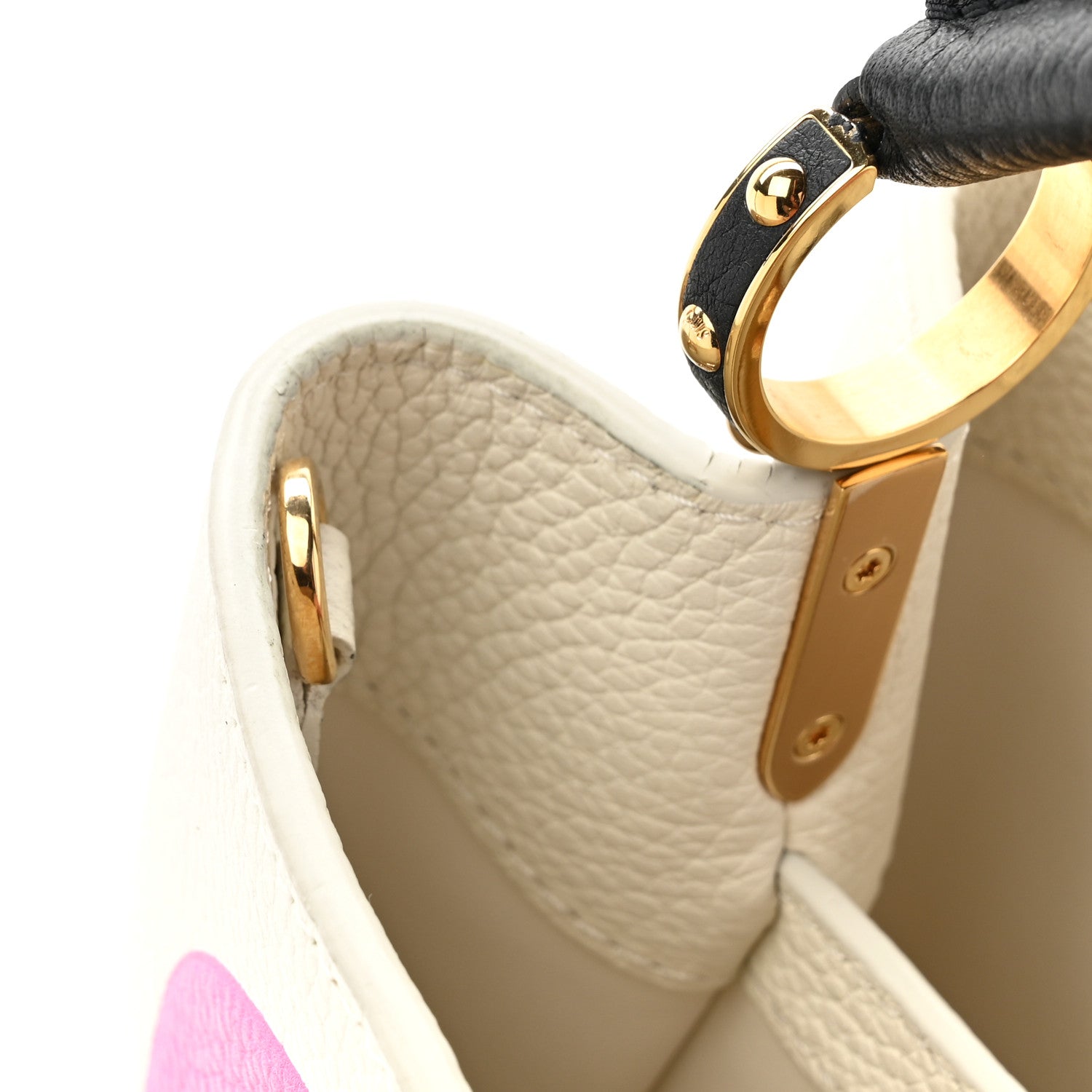 Louis Vuitton Taurillon Game On Capucines BB White 13 of 15
