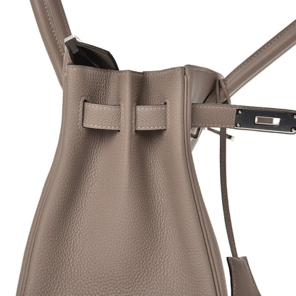 Hermes Togo Birkin 30 Gris Asphalte 16 of 33